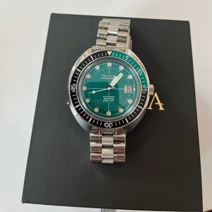 Bulova Oceanographer Automatic Sapphire Devil Diver Green Dial Men's Watch